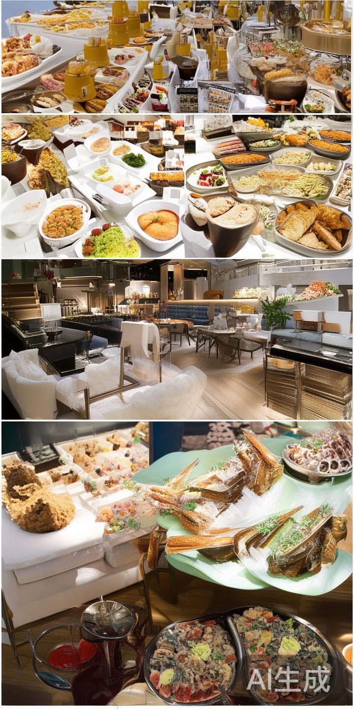 高端餐饮和休闲区域也是新太阳城的重要特色。配备多家